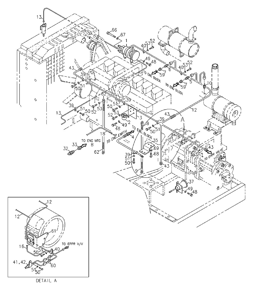 24L1-30720 Escavadeira de esteiras Hyundai R450LC-3