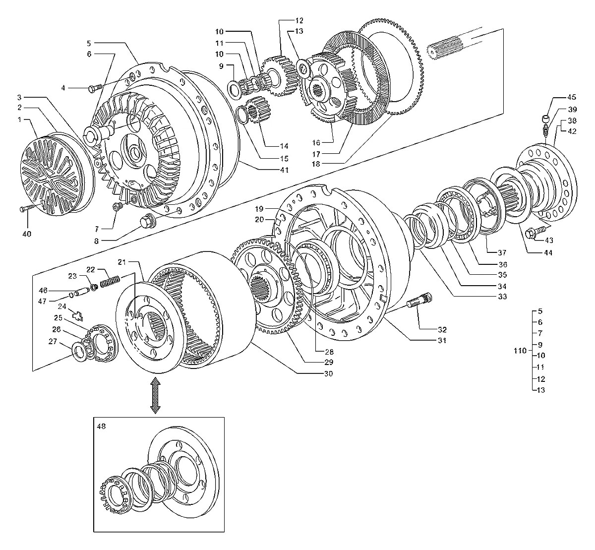 3138663 Pá-carregadeira Hyundai HL770-3