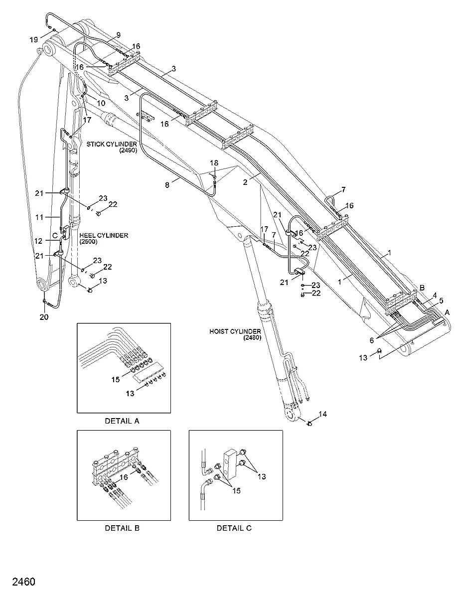 31W1-70120 Equipamento florestal Hyundai R210LL-3