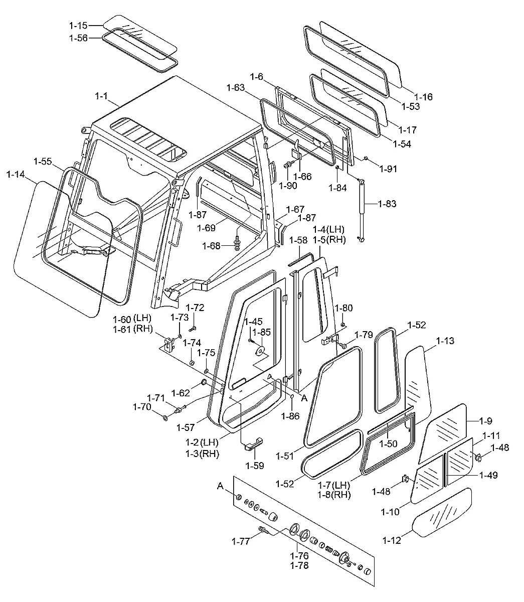 E371-1086 Empilhadeira Hyundai 45DS-7