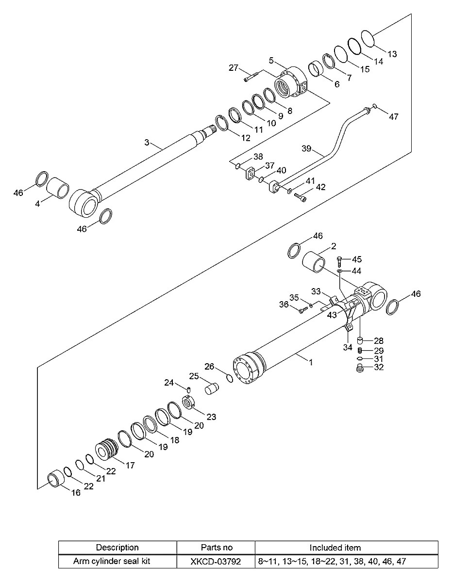 XKCD-03587 Escavadeira de esteiras Hyundai R80CR-9