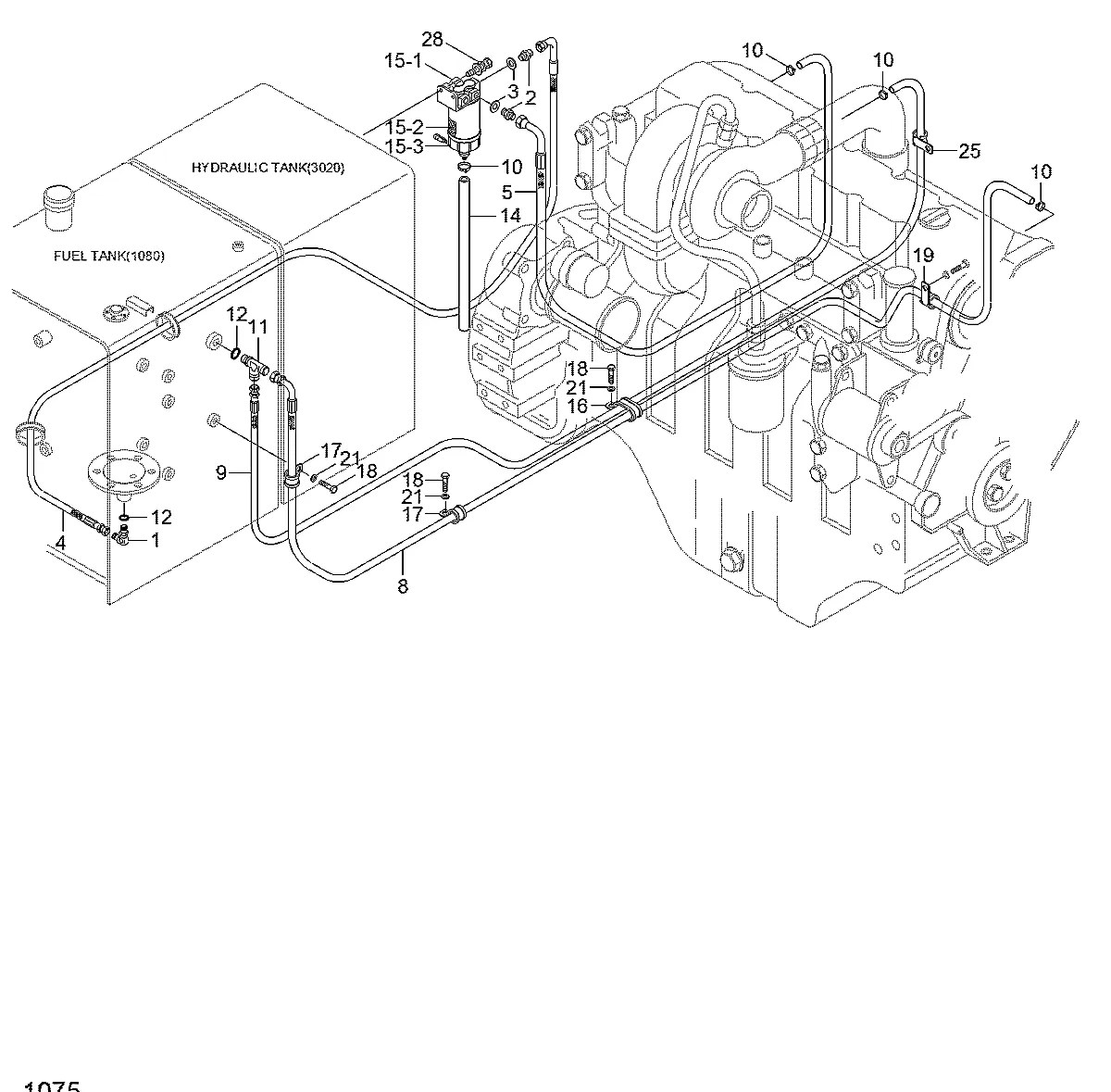 11N7-50020 Escavadeira de esteiras Hyundai RC215C-7