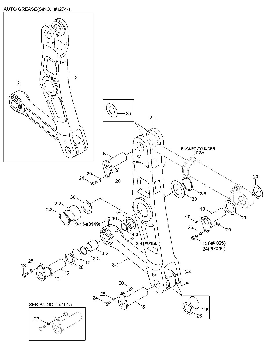 61LB-10151 Pá-carregadeira Hyundai HL770-7A