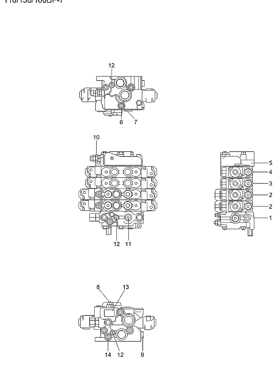 32FT-02600 Empilhadeira Hyundai 110-130-160DF-7
