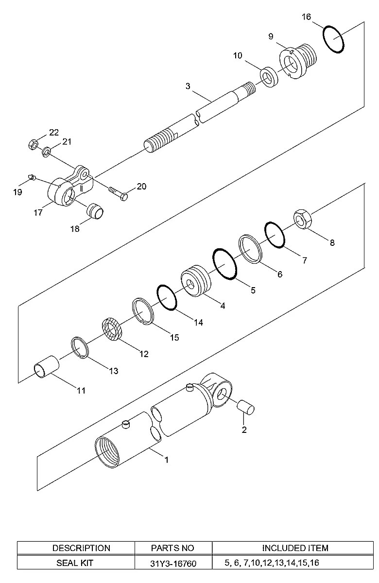 XKCD-00165 Empilhadeira Hyundai 15-18-20LC-7A