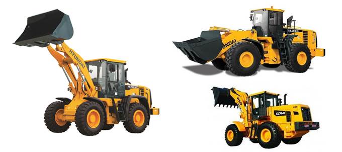 07000-12135 Pá-carregadeira Hyundai HL25C