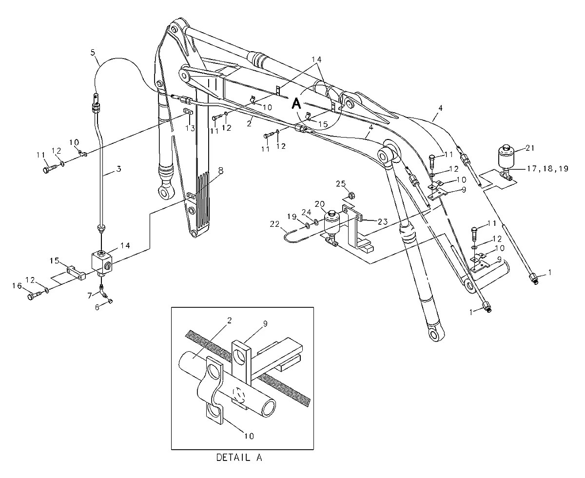 009001-14140 Escavadeira de esteiras Hyundai R450LC-3