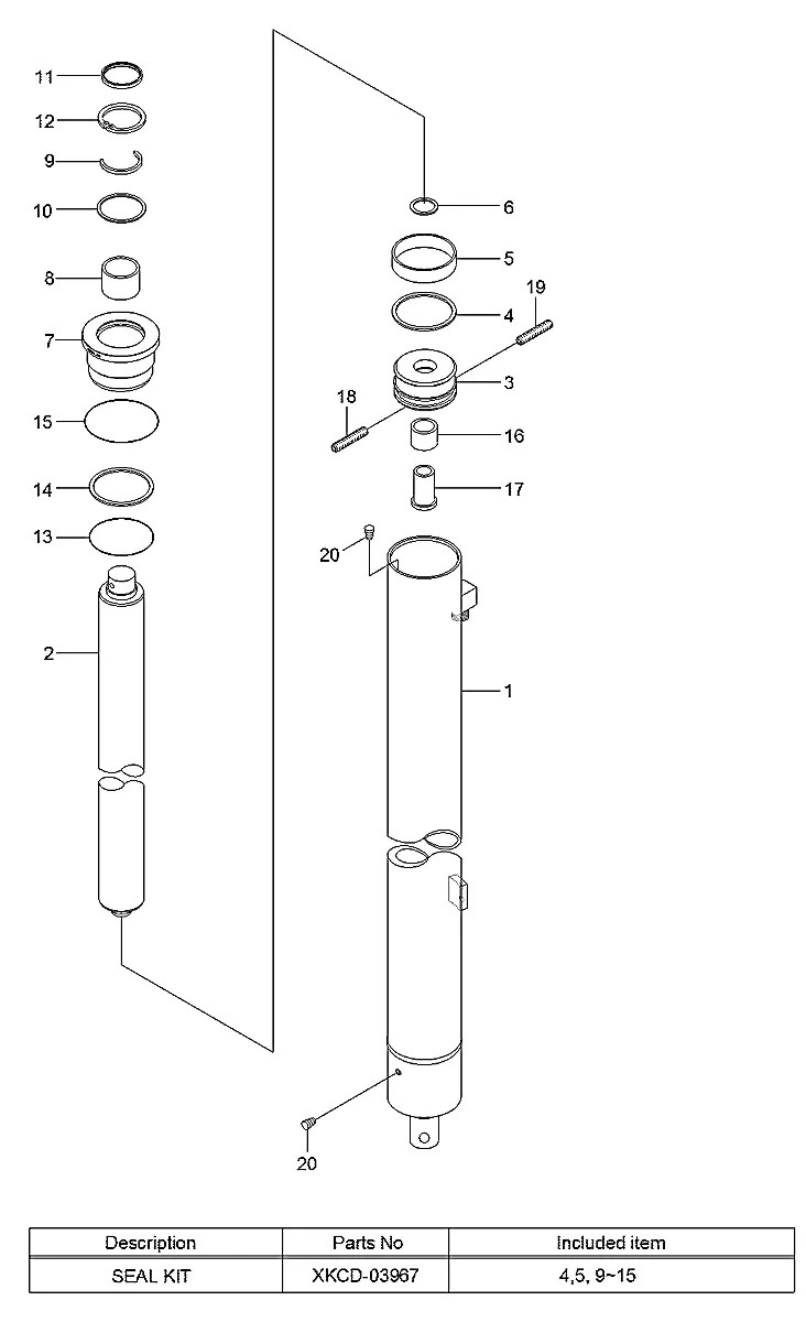 XKCD-03980 Empilhadeira Hyundai 250D-9