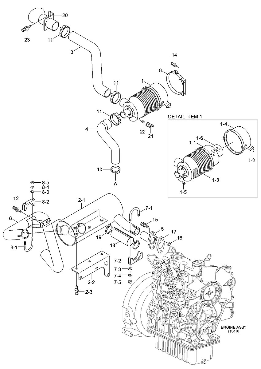 14MK-30023 Escavadeira de esteiras Hyundai R25Z-9AK