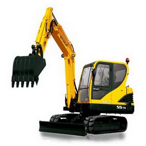 81M8-10011 Escavadeira de esteiras Hyundai R55-7A