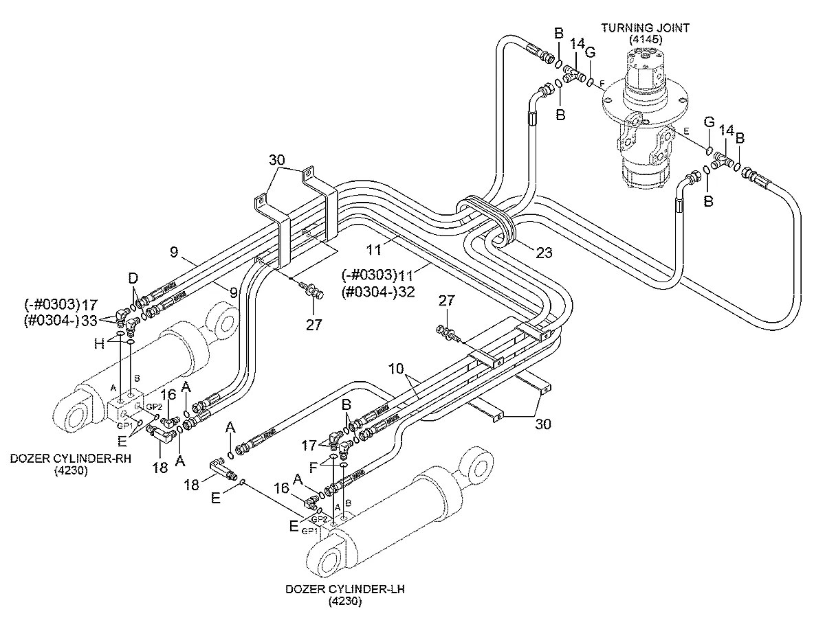 P933-068052 Escavadeira de esteiras Hyundai R235LCR-9