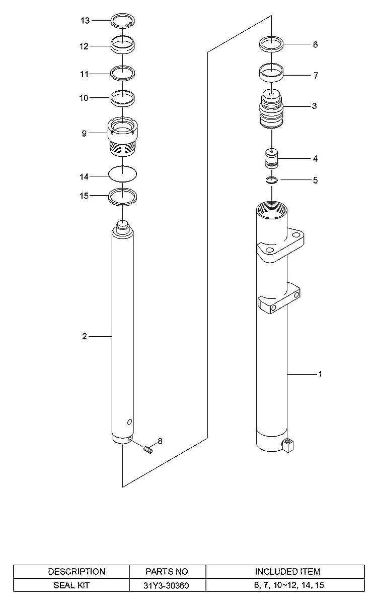 XKCD-04421 Empilhadeira Hyundai 35-40-45-50L-7A