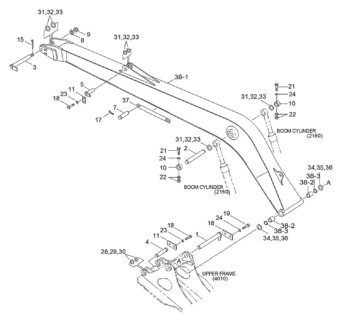 S391-080140 Escavadeira de esteiras Hyundai R210LC-3