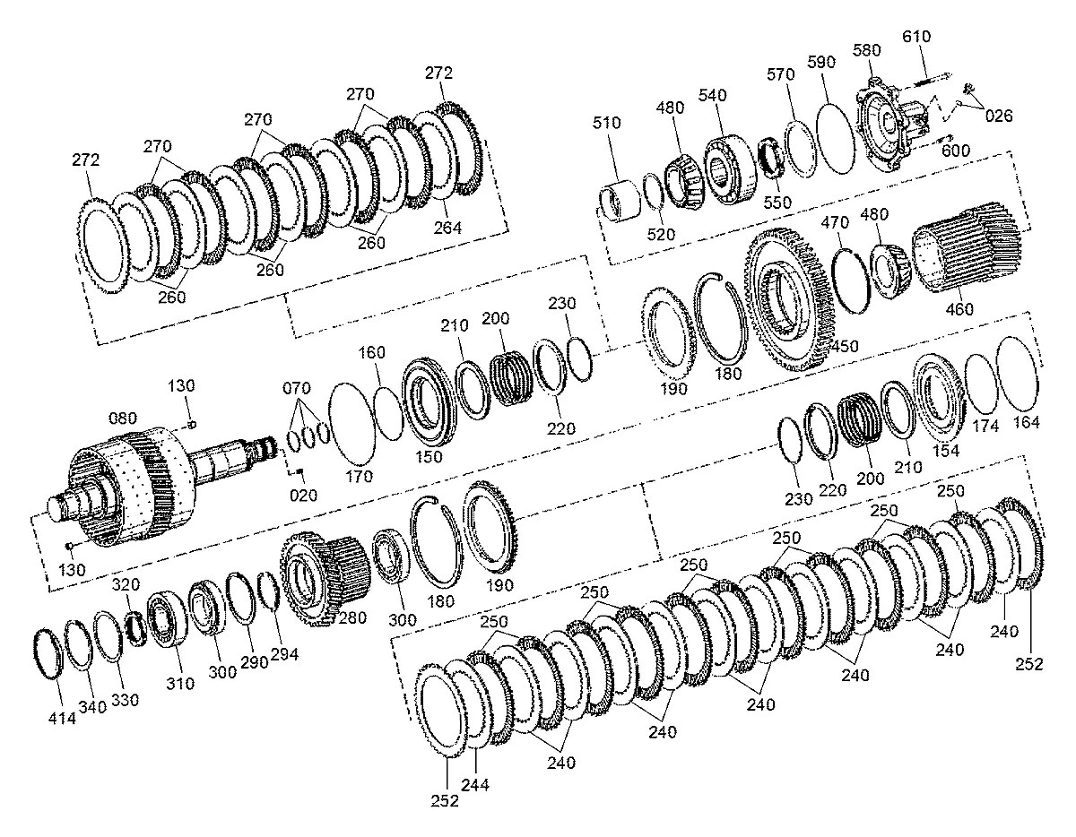 4646-352-175 Pá-carregadeira Hyundai HL770-3