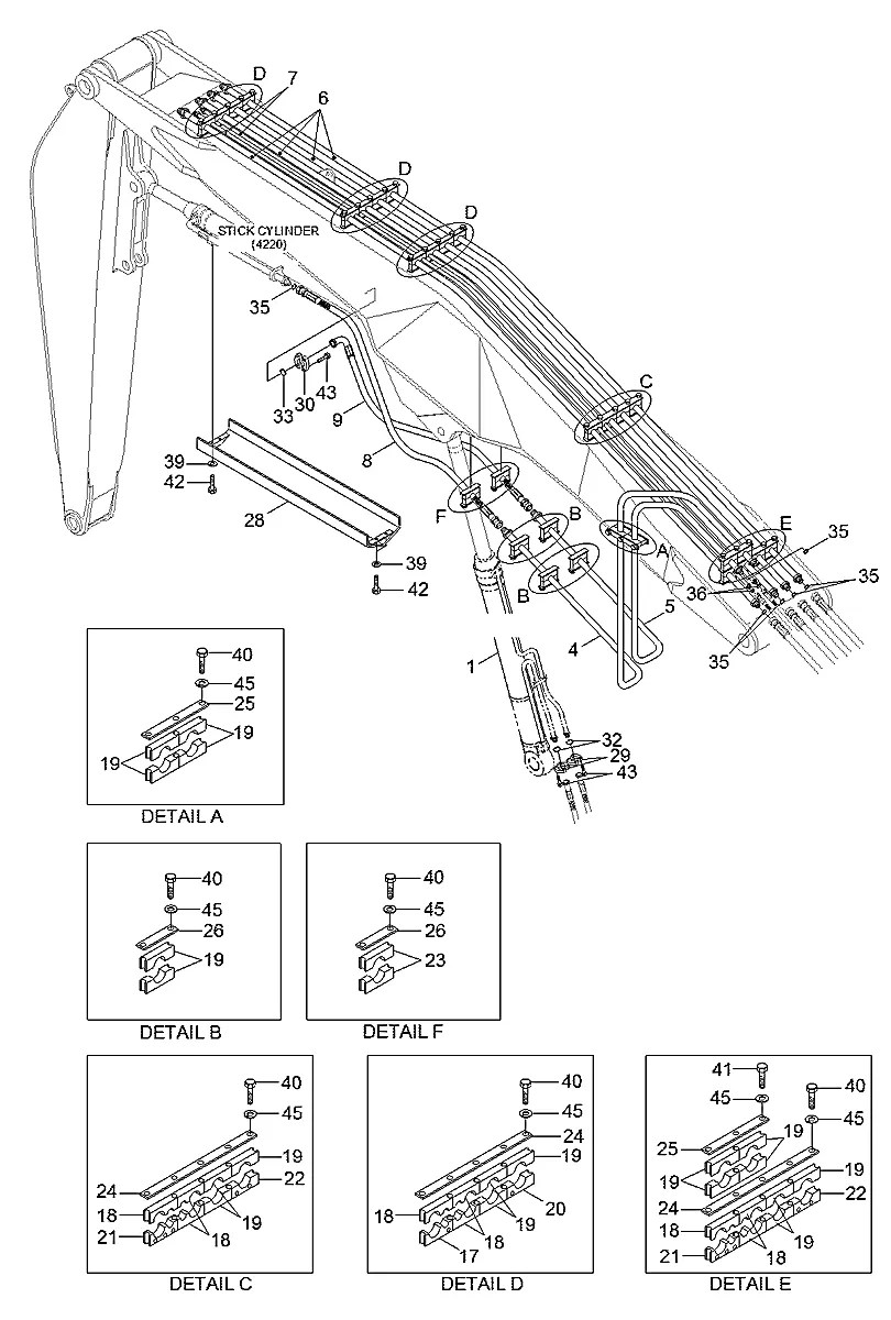 P983-167324 Escavadeira de esteiras Hyundai R210LC-7