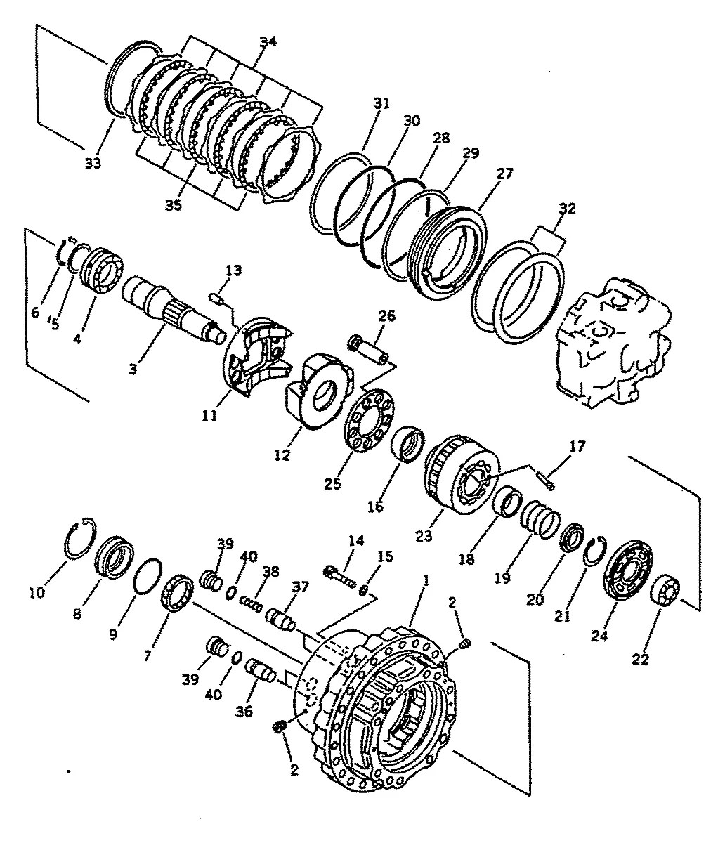 708-8K-00032 Escavadeira de esteiras Hyundai R450LC