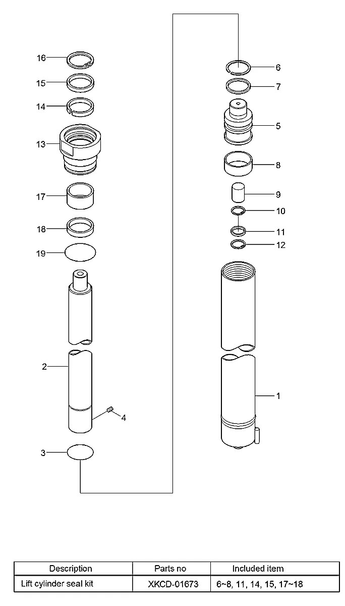 XKCD-01668 Empilhadeira Hyundai 25LC-7M