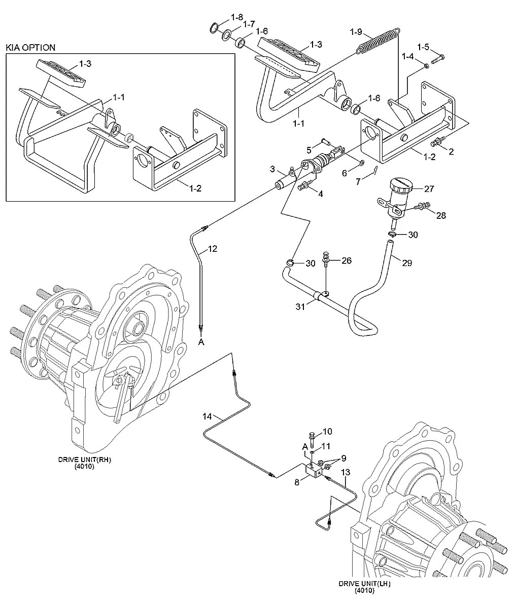 81B3-41010 Empilhadeira Hyundai 40-45-50B-9