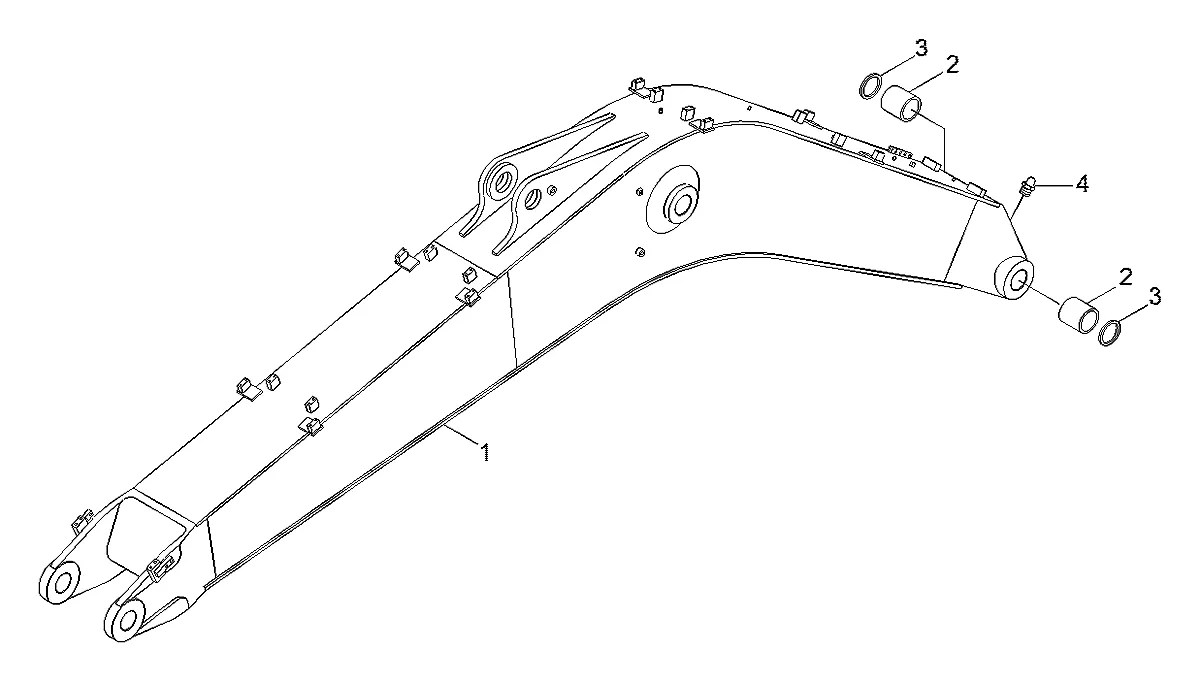 63N7-10010 Escavadeira de esteiras Hyundai R250LC-7