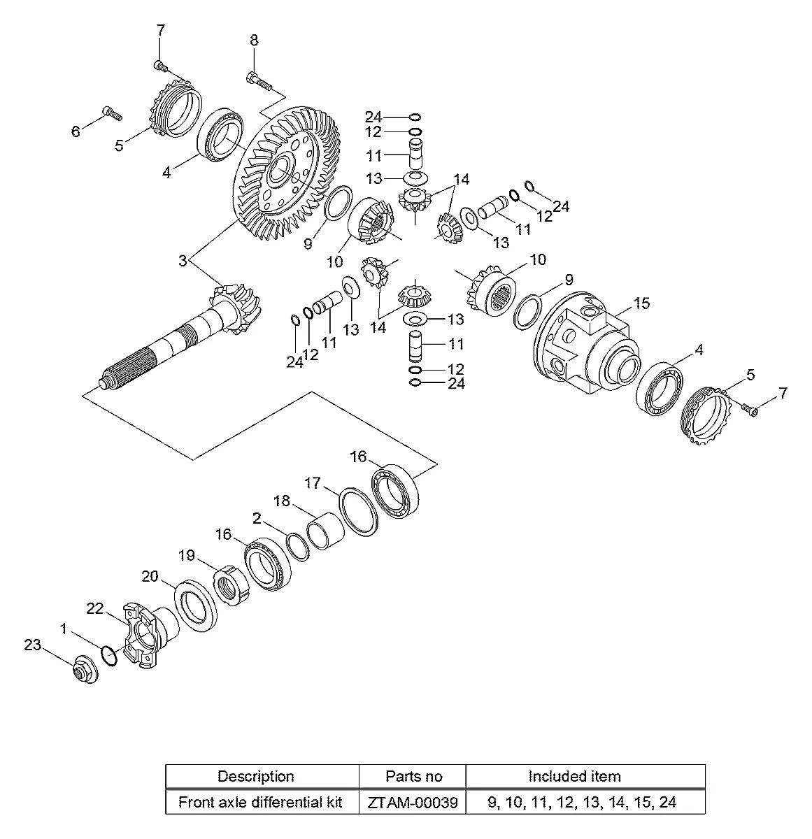 ZTAM-00039 Escavadeira de rodas Hyundai R140W-7
