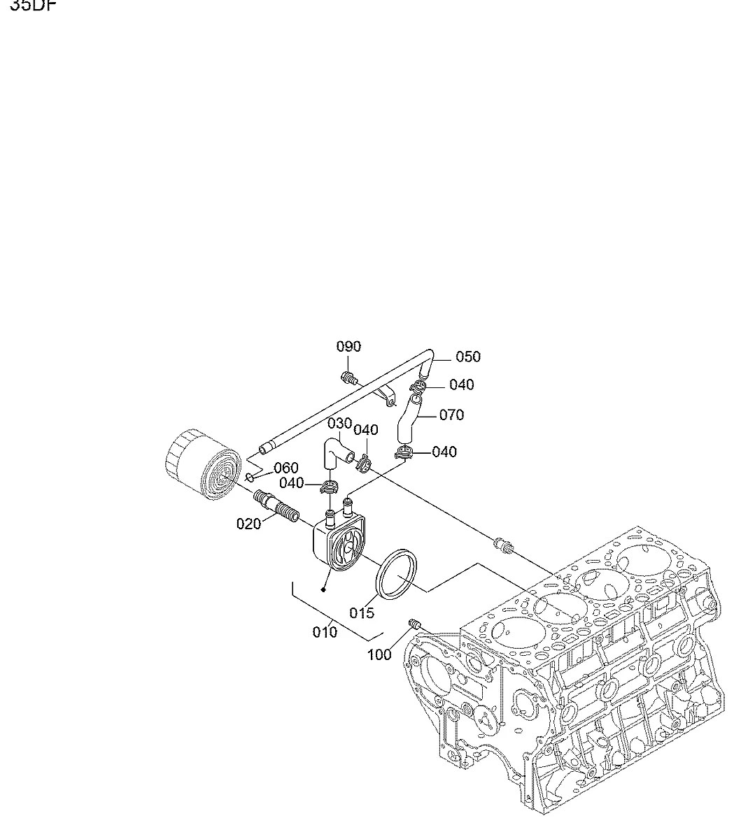 XJBT-02534 Empilhadeira Hyundai 35DF-7