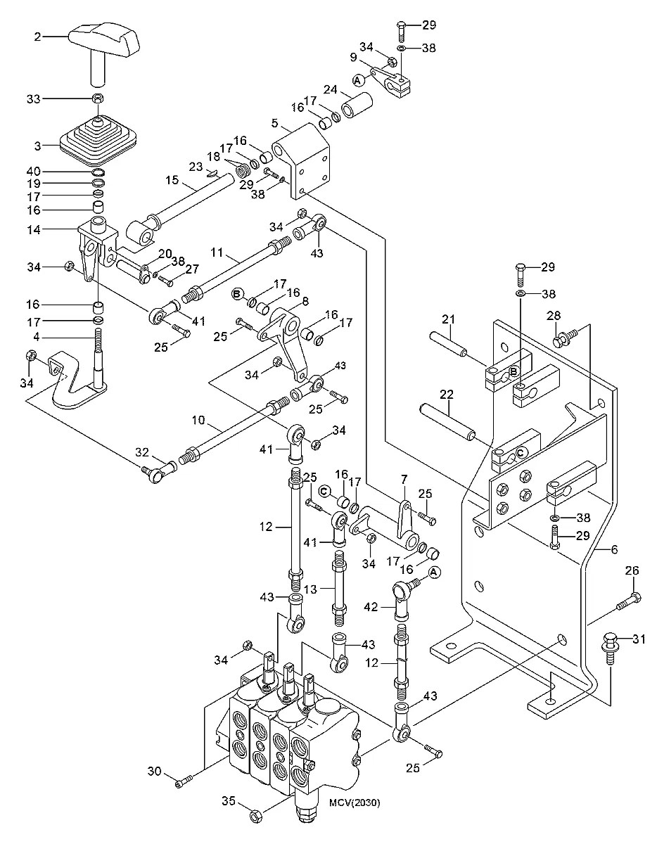 S601-013004 Trator de esteira Hyundai H80-LGP