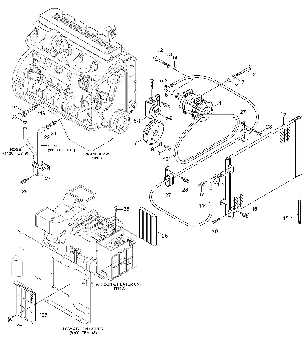 31L7-10230 Escavadeira de esteiras Hyundai RB260LC-9S