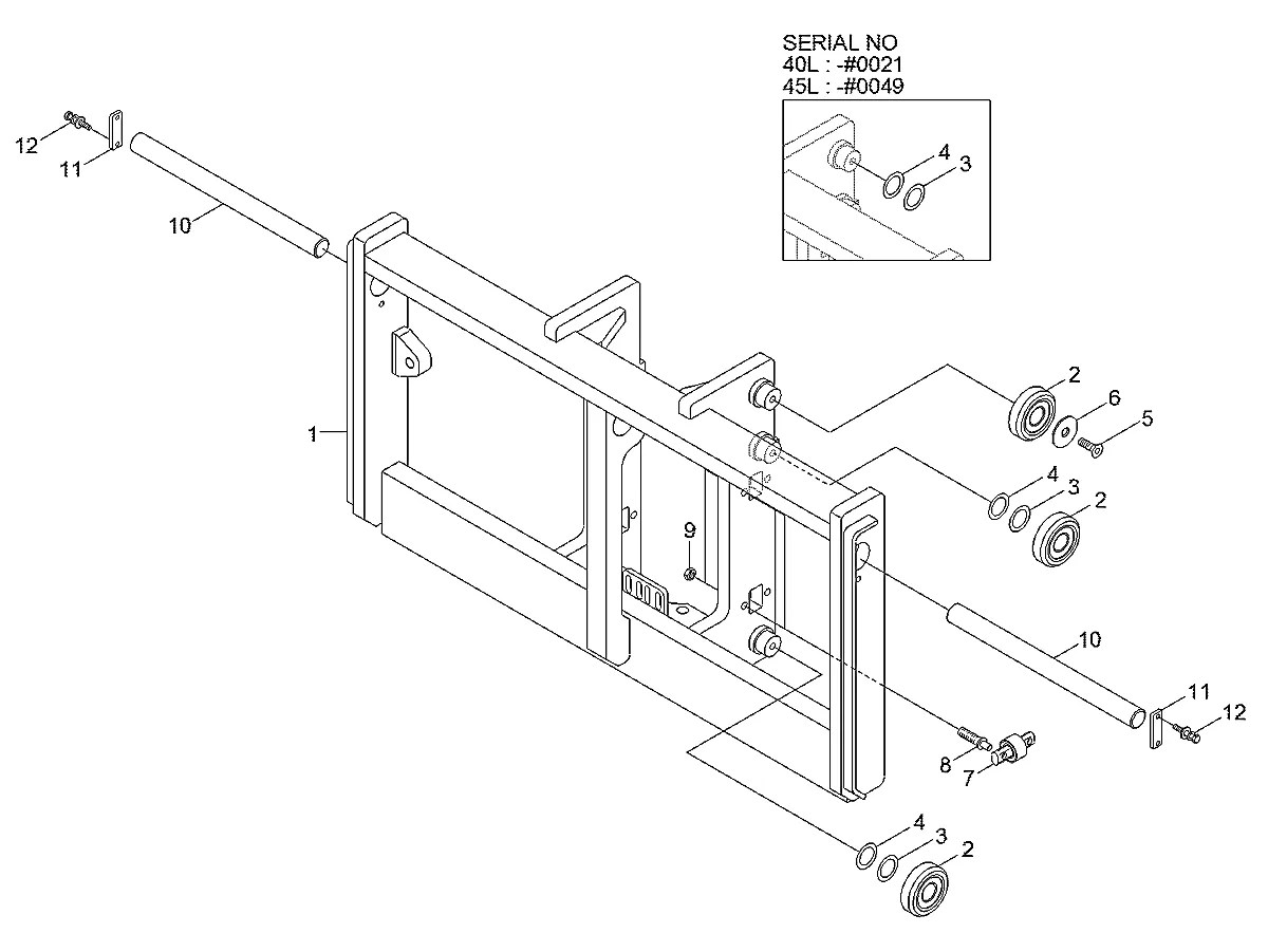 6625011802-02 Empilhadeira Hyundai 40L-7