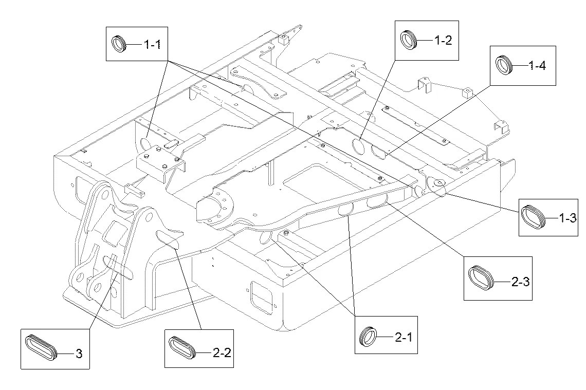 S760-041700 Escavadeira de esteiras Hyundai R55-9