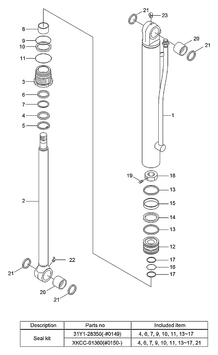 S632-065004 Escavadeira de esteiras Hyundai R35Z-9