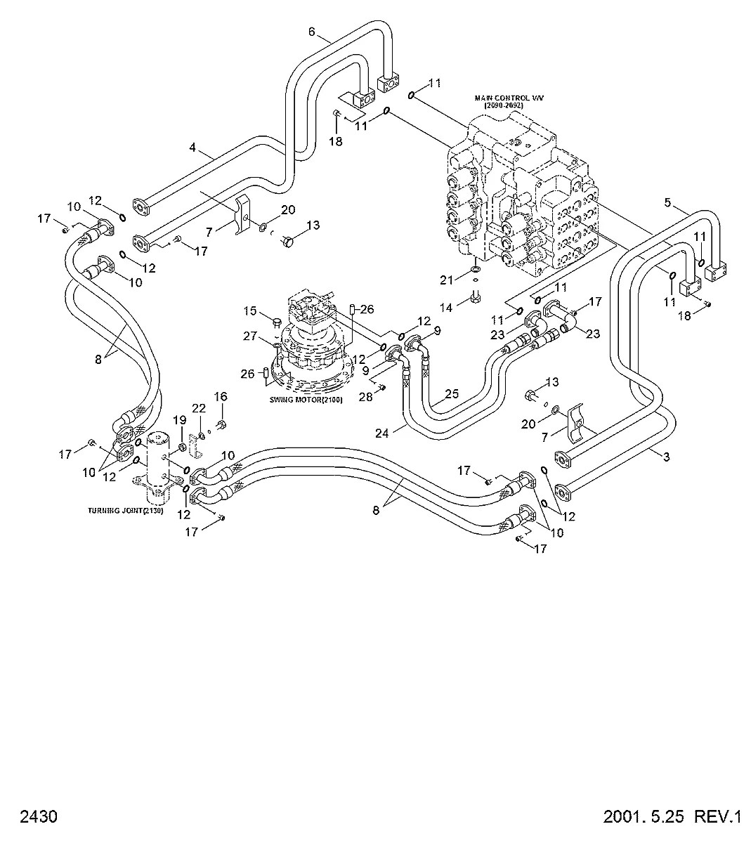 32W3-10021 Equipamento florestal Hyundai 42HDLL