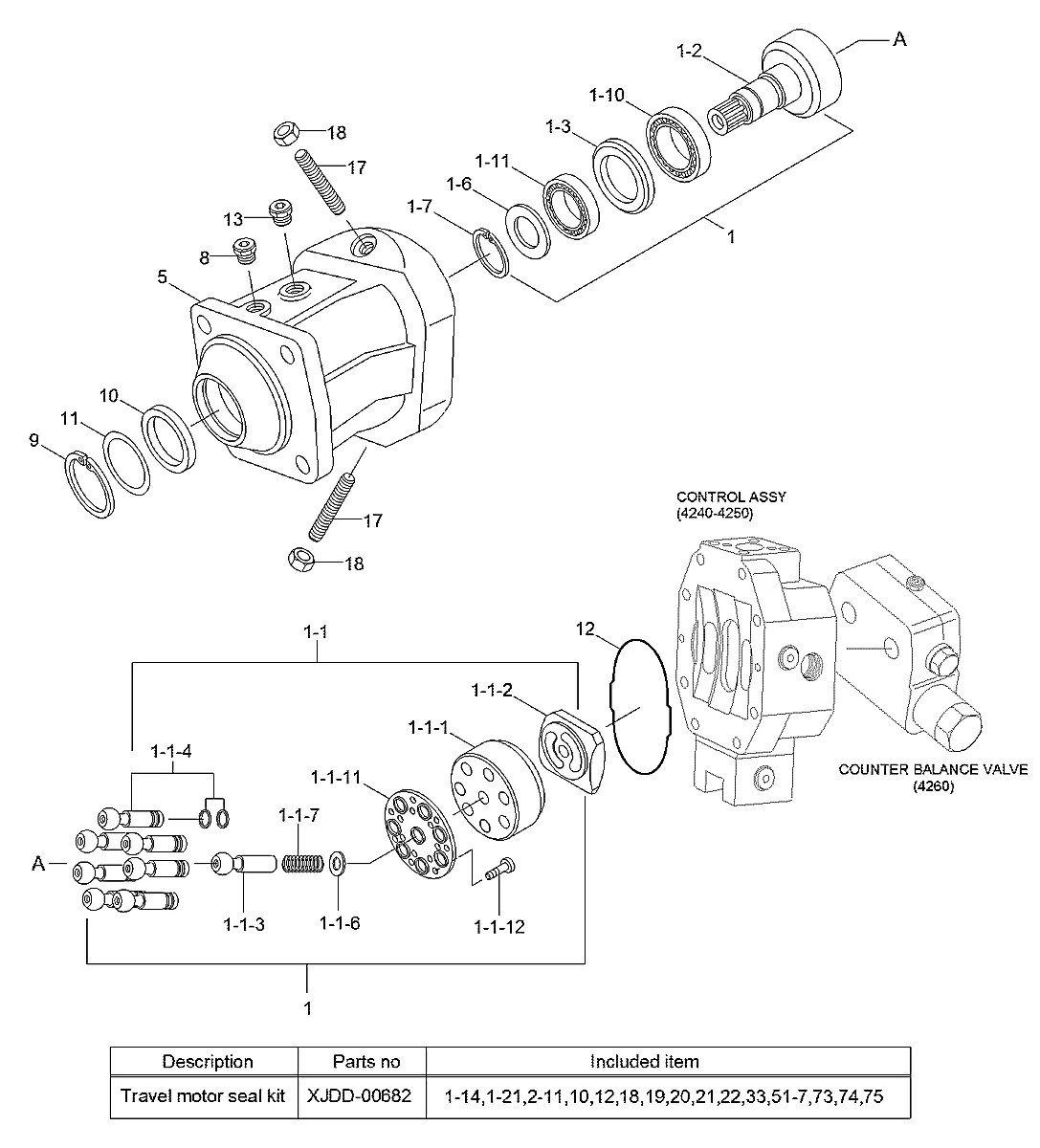 XJDD-00545 Escavadeira de rodas Hyundai R55W-7A