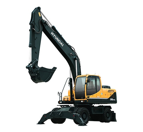 XKCD-03007 Escavadeira de rodas Hyundai R210W-9