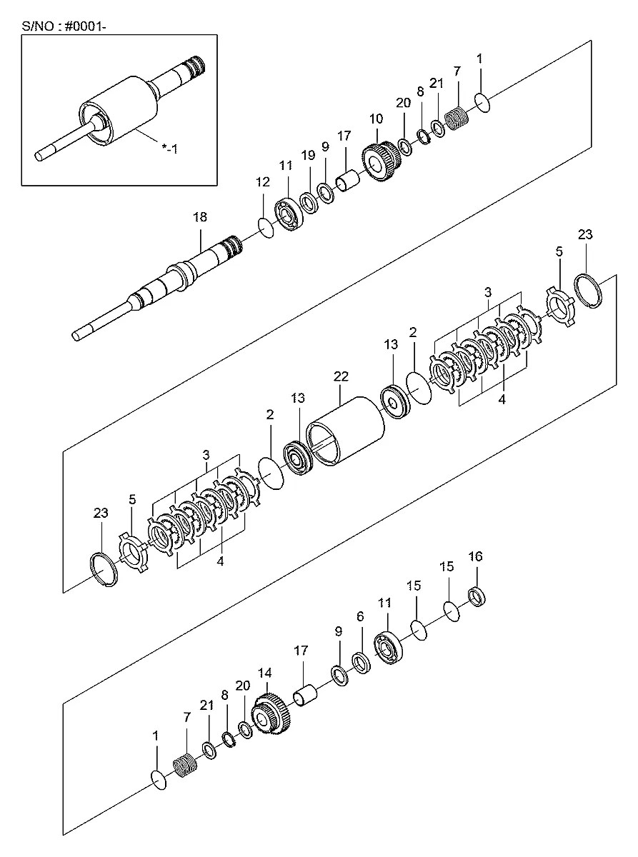9009525-13 Empilhadeira Hyundai HDF45-III