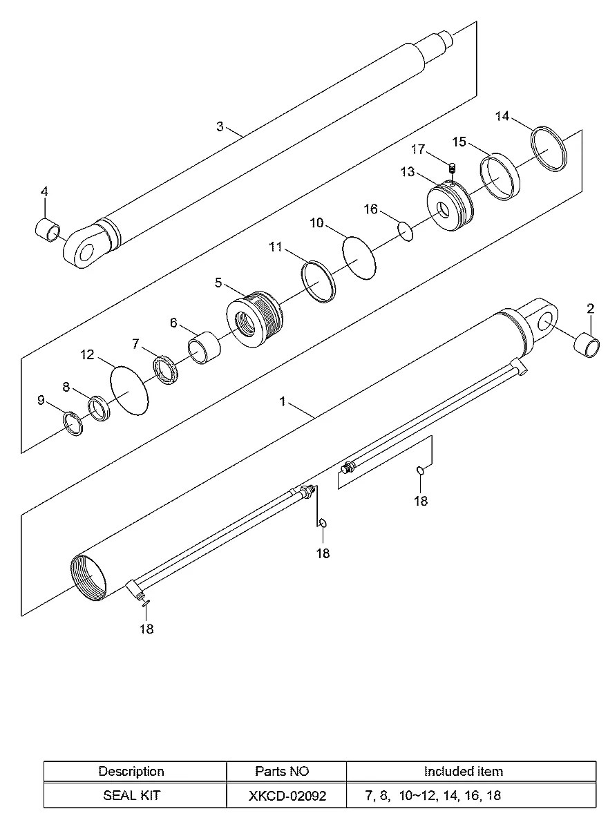 XKCD-03805 Empilhadeira Hyundai 180D-9