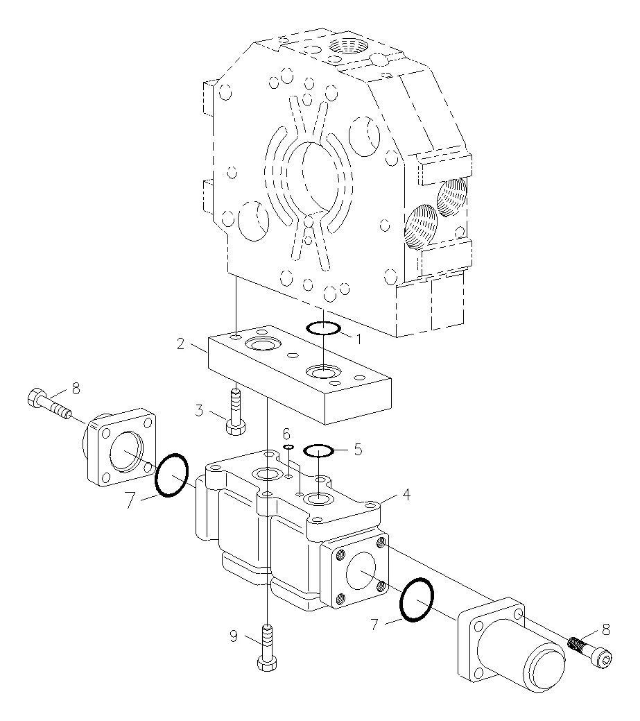 000-963-24-50 Escavadeira de esteiras Hyundai R450LC-3