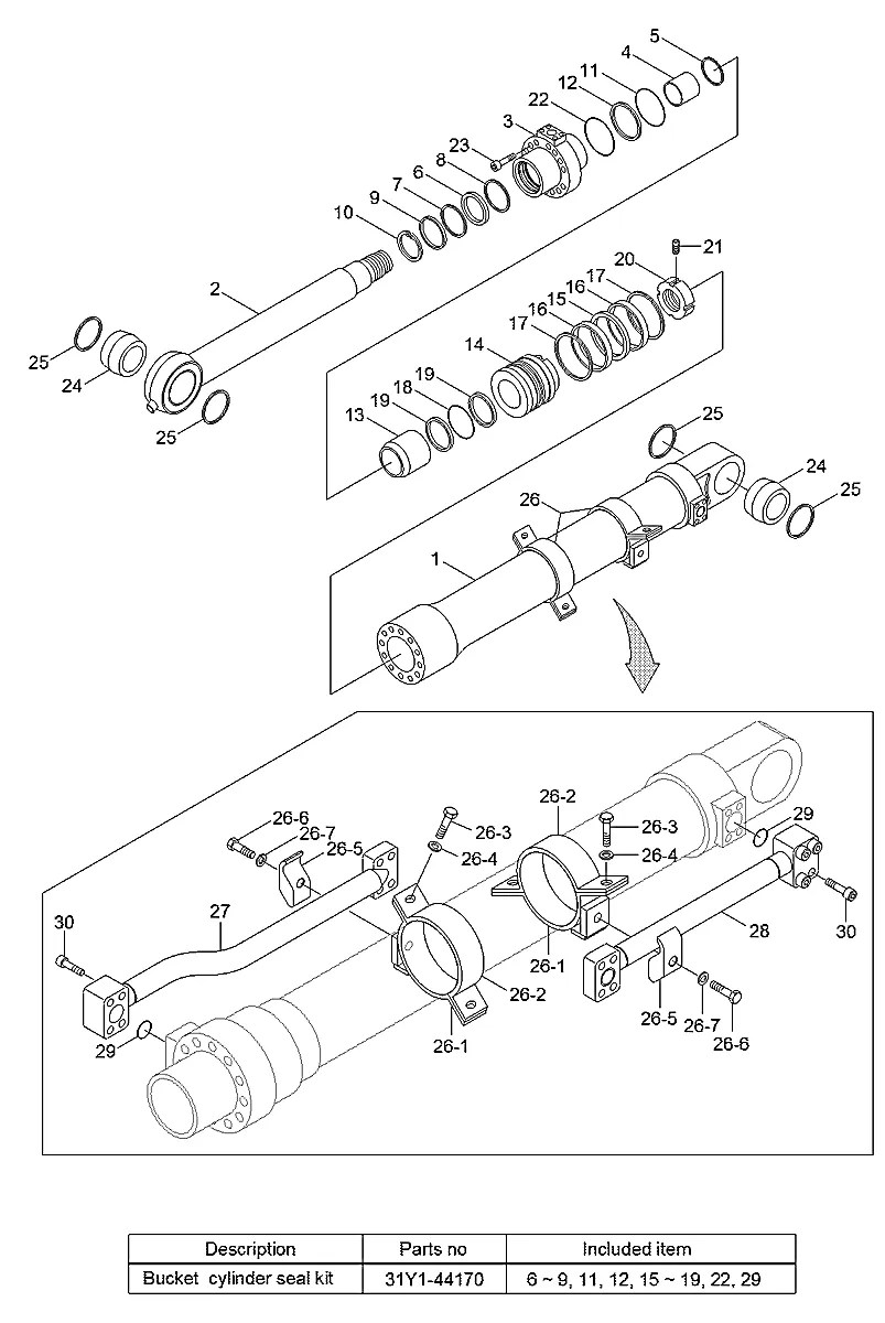 S015-120502 Escavadeira de esteiras Hyundai RD220LC-9