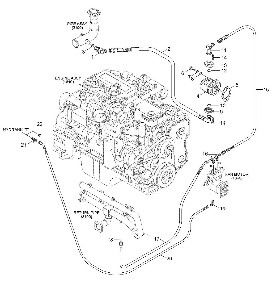 P910-084063 Escavadeira de esteiras Hyundai R330LC-9A