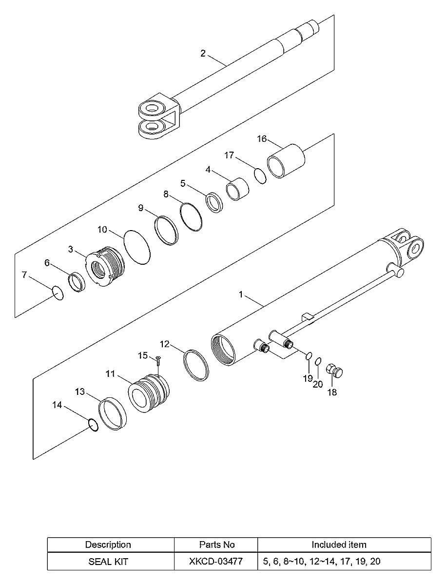 XKCD-03476 Empilhadeira Hyundai 130D-7E