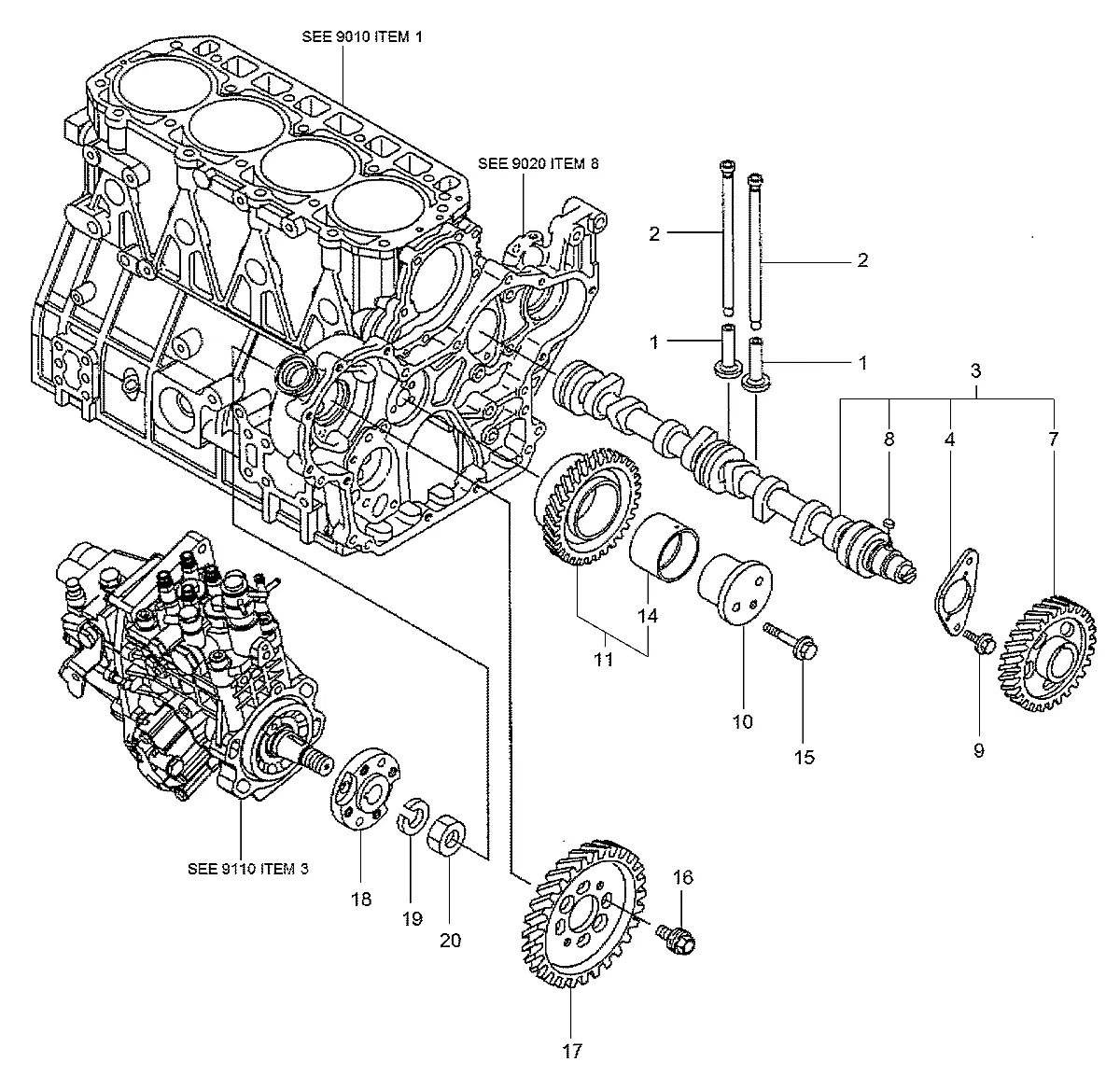 XJAU-00124 Escavadeira de esteiras Hyundai R55-7