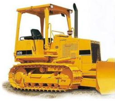 CR3063A Trator de esteira Hyundai H70-LGP