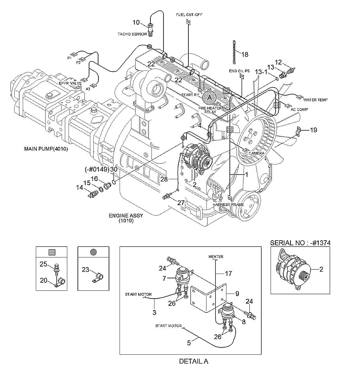 21L7-00611 Escavadeira de esteiras Hyundai R300LC-9S