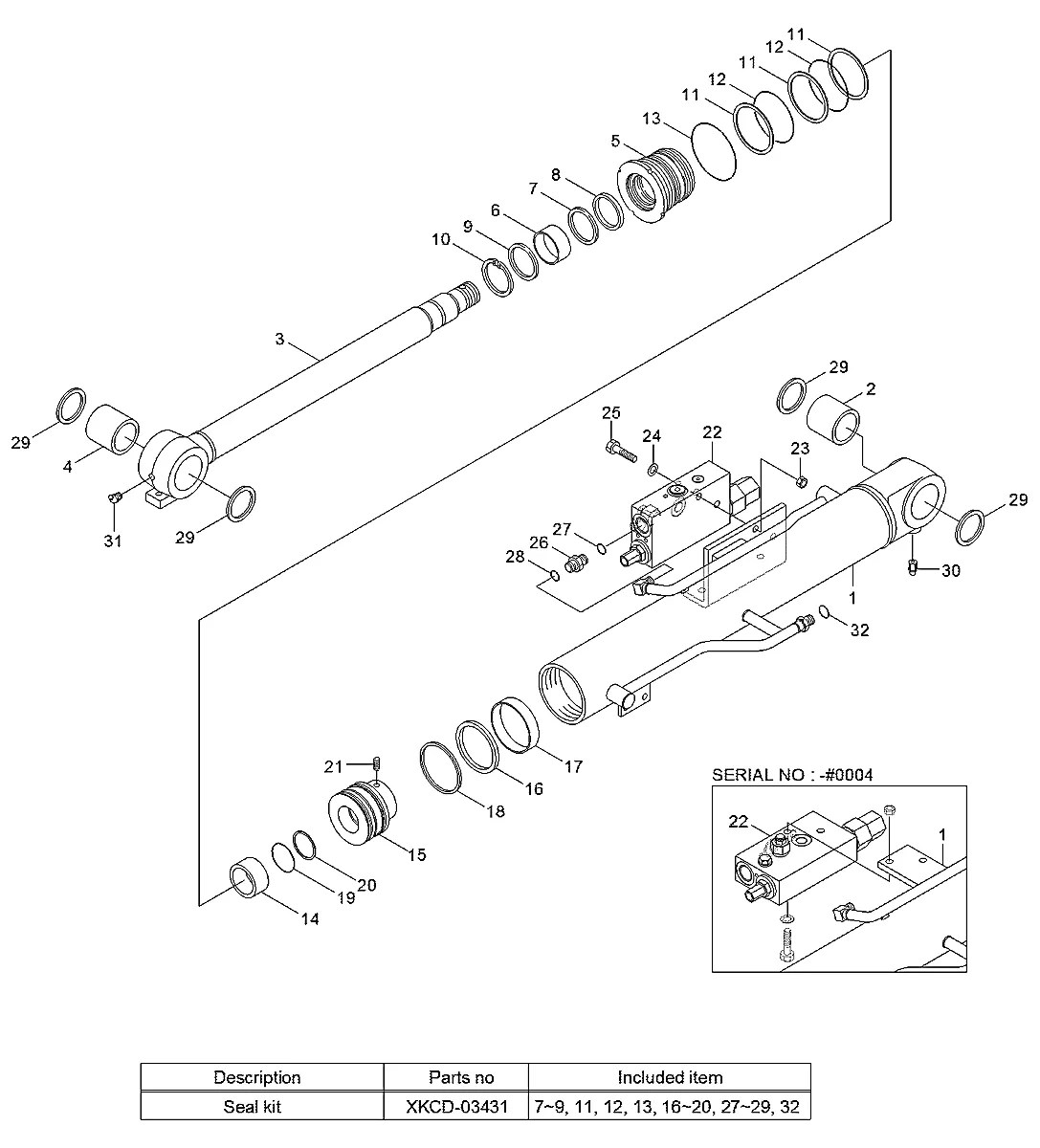 XKCD-03429 Escavadeira de esteiras Hyundai R25Z-9A