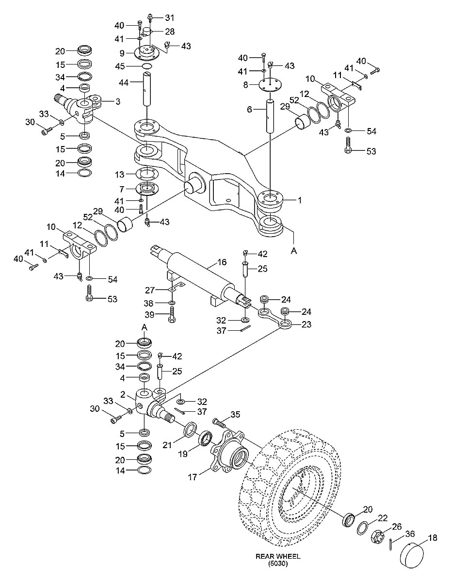81HE-59290 Empilhadeira Hyundai 16B-7 