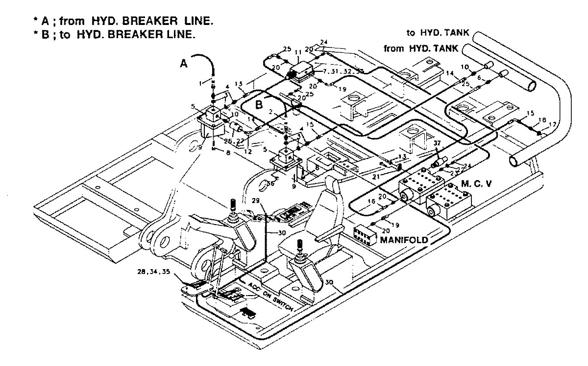 004008-19000 Escavadeira de esteiras Hyundai R130LC