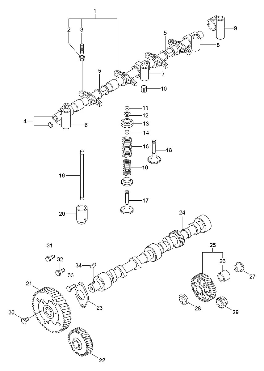 21512-45500 Empilhadeira Hyundai HDF70-7