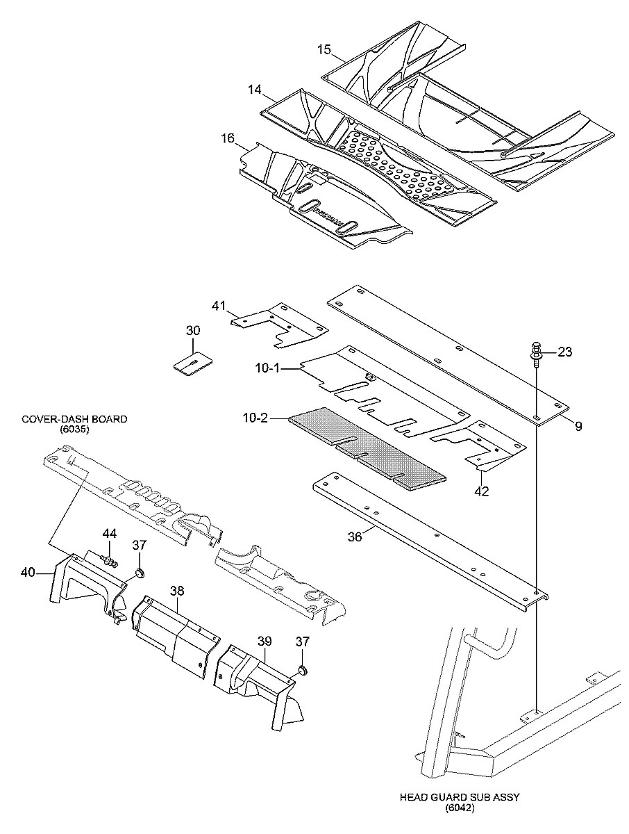 71FQ-13101 Empilhadeira Hyundai 60DS-7E
