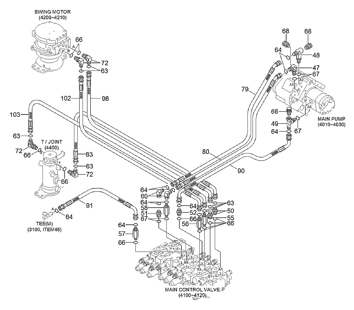 P910-085013 Escavadeira de esteiras Hyundai R35Z-7