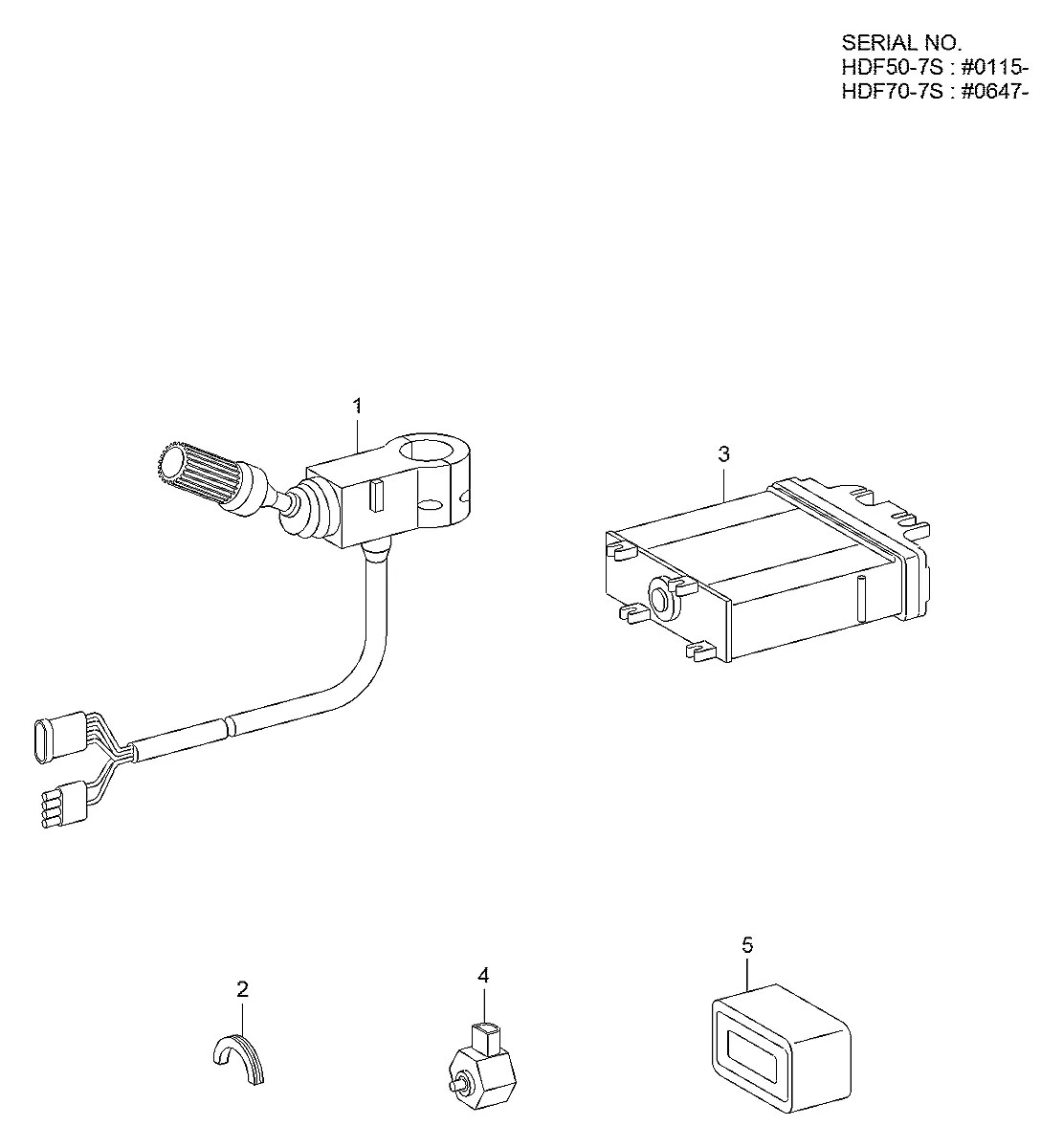 81FQ-30321 Empilhadeira Hyundai HDF50-70-7S