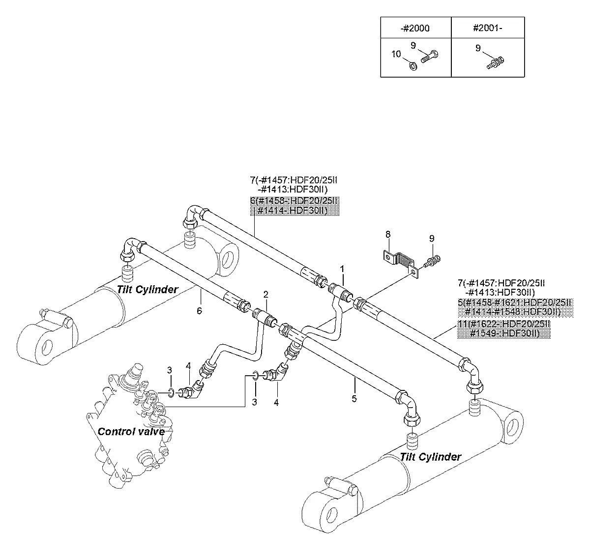 F23640200 Empilhadeira Hyundai HDF20-II